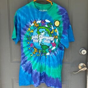 Liquid blue Dead and Company tour T shirt